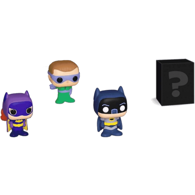 Фигурка Funko Bitty POP! DC Comics: Batman + The Riddler + Batgirl + Mystery (4 Pack)