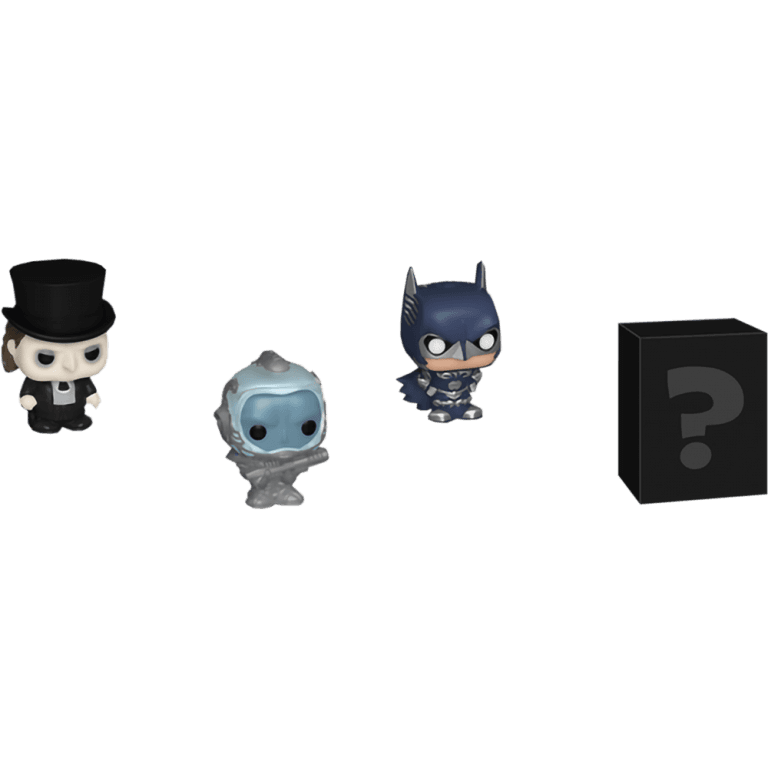 Фигурка Funko Bitty POP! DC Comics: Mr. Freeze + Batman + Penguin + Mystery (4 Pack)