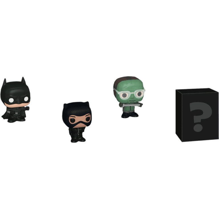Фигурка Funko Bitty POP! DC Comics: Selina Kyle + Riddler + Batman + Mystery (4 Pack)