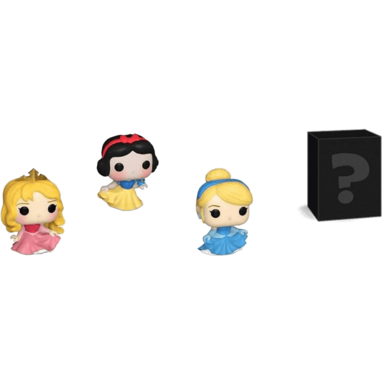 Фигурка Funko Bitty POP! Disney Princess: Cinderella + Snow White + Aurora + Mystery (4 Pack)
