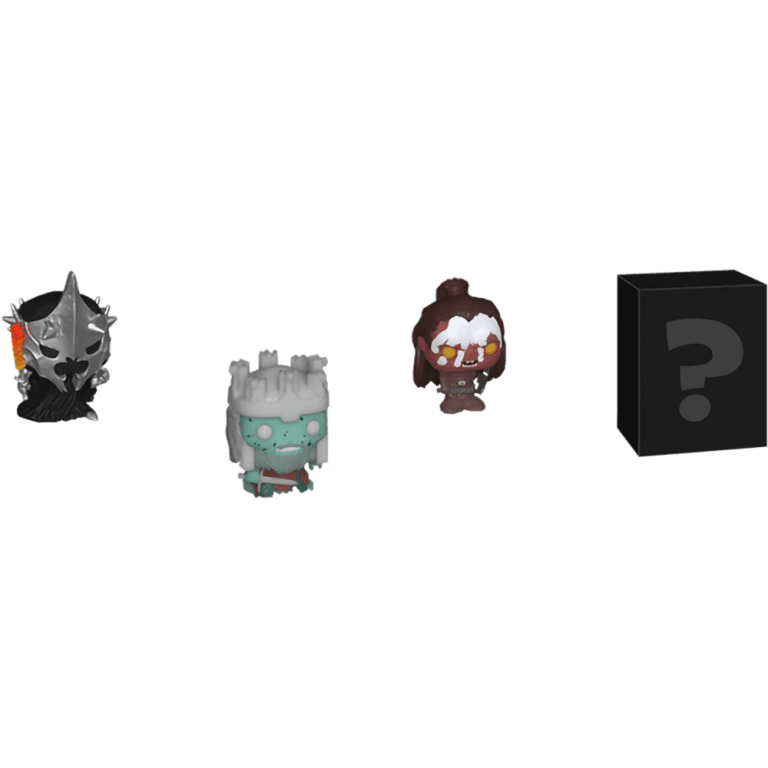 Фигурка Funko Bitty POP! LOTR: Witch King + Dunharrow King + Lurts + Mystery (4 Pack)