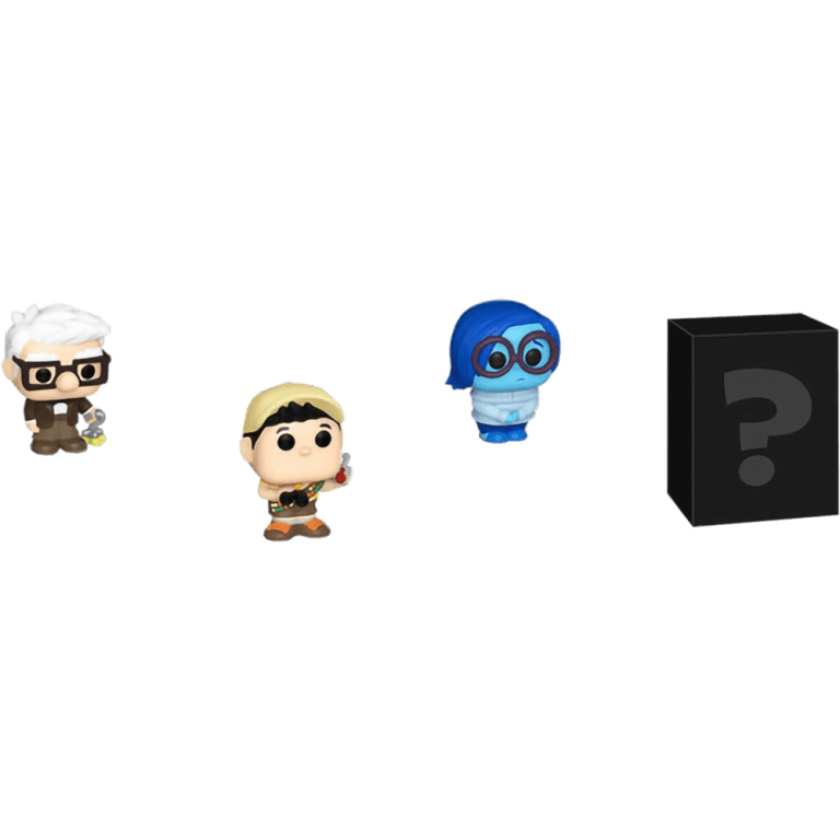 Фигурка Funko Bitty POP! Pixar: Carl + Russell + Sadness + Mystery (4 Pack)