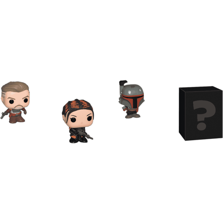 Фигурка Funko Bitty POP! Star Wars: Cobb Vanth + Fennec Shand + Boba Fett + Mystery (4 Pack)