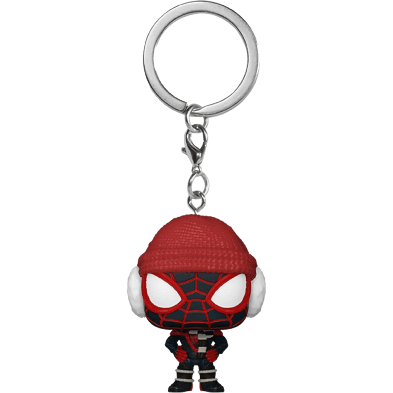 Брелок Funko Pocket POP! Marvel: Miles Morales: Miles Morales (Winter Suit)