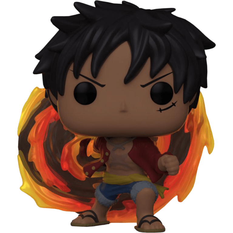 Фигурка Funko POP! Animation: One Piece: Red Hawk Luffy (GW) (Chase) #1273