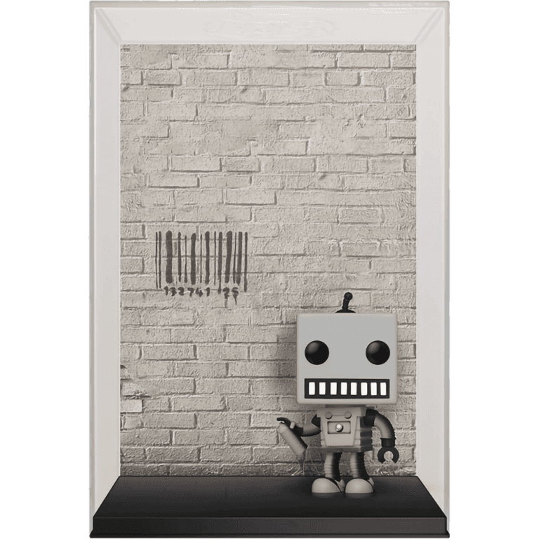 Фигурка Funko POP! Art Cover: Brandalised Banksy: Tagging Robot #02