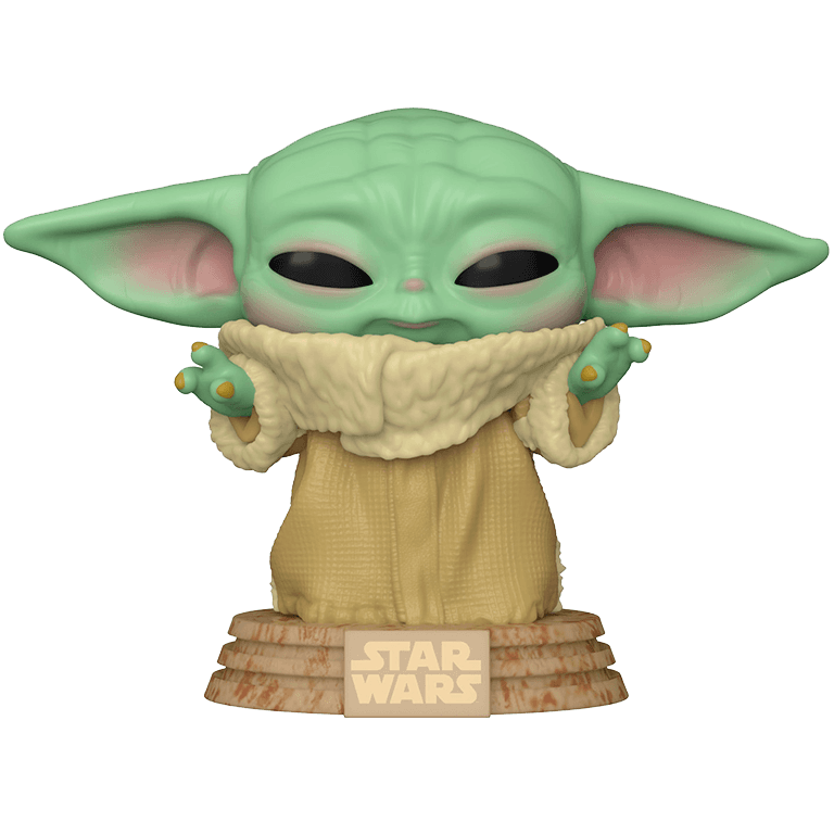 Фигурка Funko POP! Bobble Star Wars ATG Mandalorian Grogu Using The Force (Exc) 55625 #477