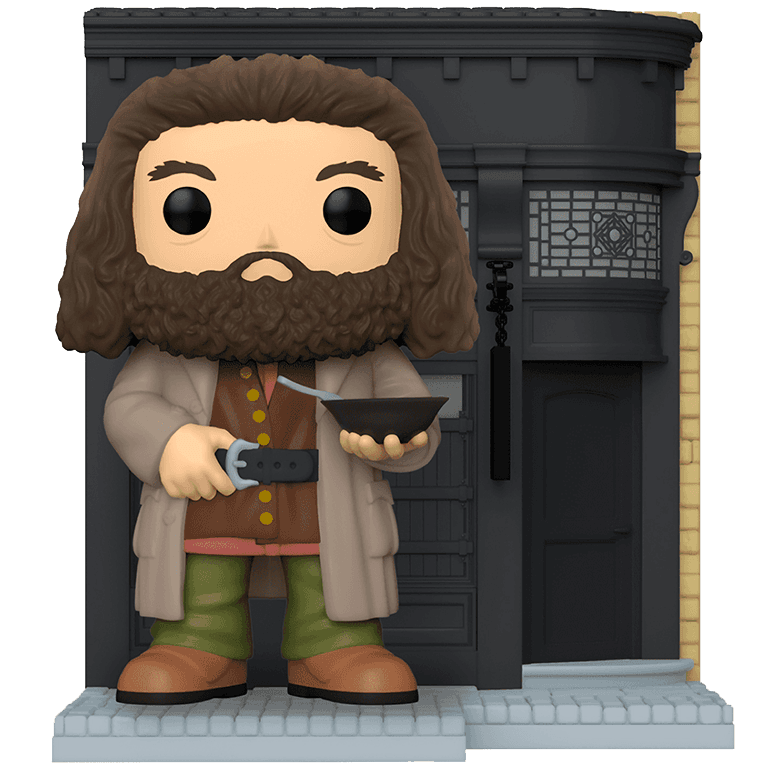 Фигурка Funko POP! Deluxe Harry Potter Diagon Alley Rubeus Hagrid w/The Leaky Cauldron (Exc) 58134 #141