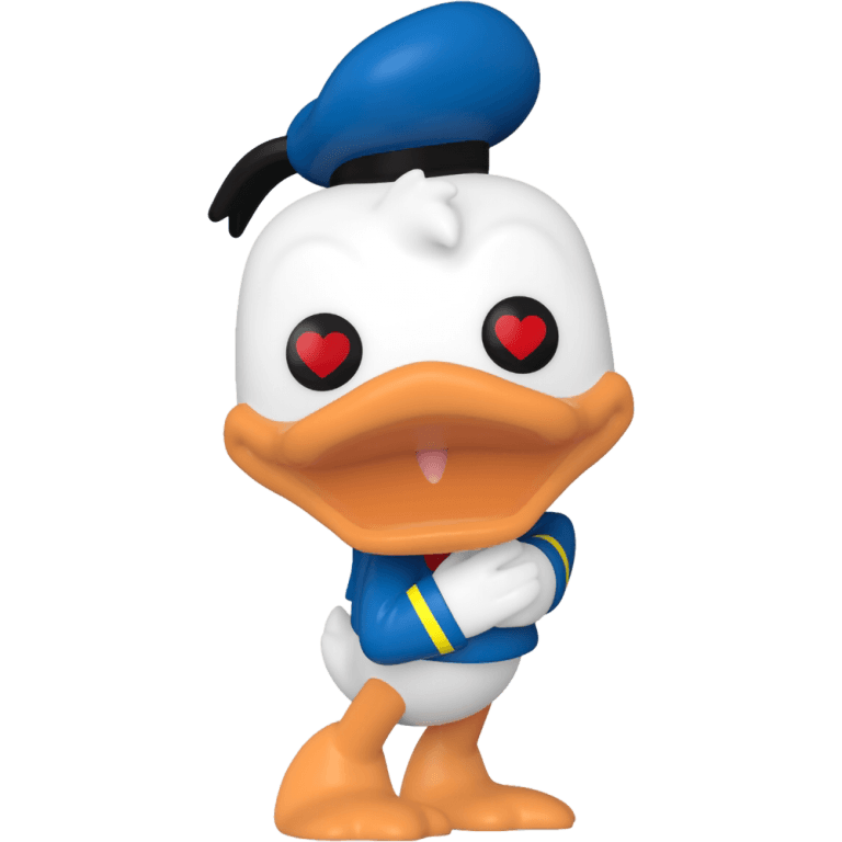 Фигурка Funko POP! Disney: Donald Duck 90th: Donald Duck with Heart Eyes #1445