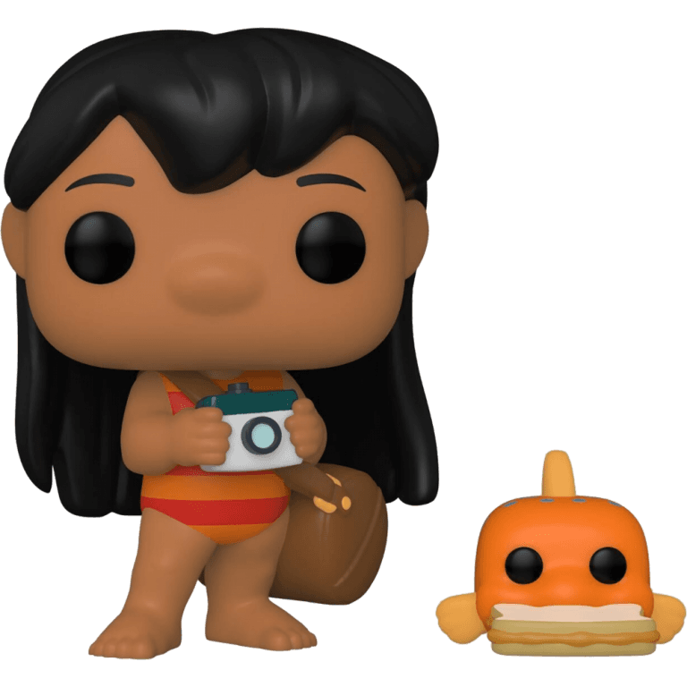 Фигурка Funko POP! Disney: Lilo & Stitch: Lilo with Pudge #1047