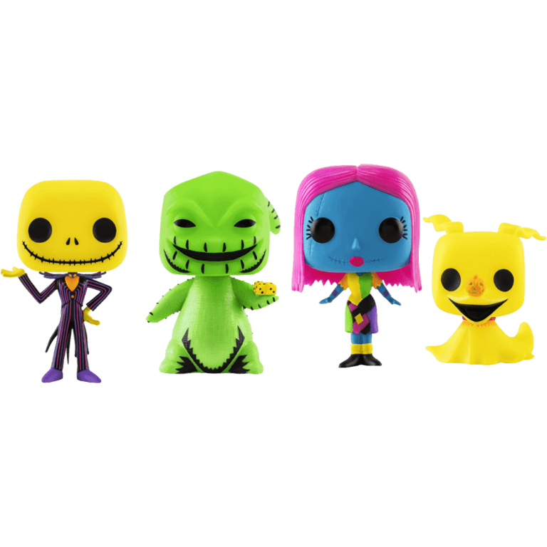Фигурка Funko POP! Disney: TNBC: Jack/Oogie/Sally/Zero (4 Pack)