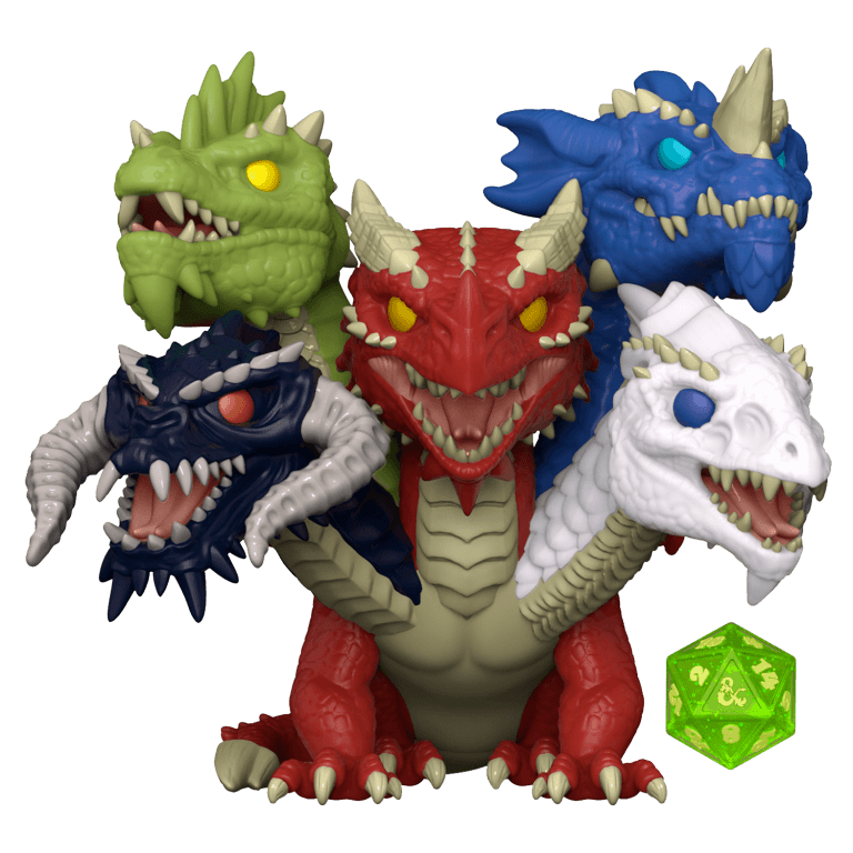 Фигурка Funko POP! Games D&D Tiamat with D20 NYCC21 6" (Exc) 56466