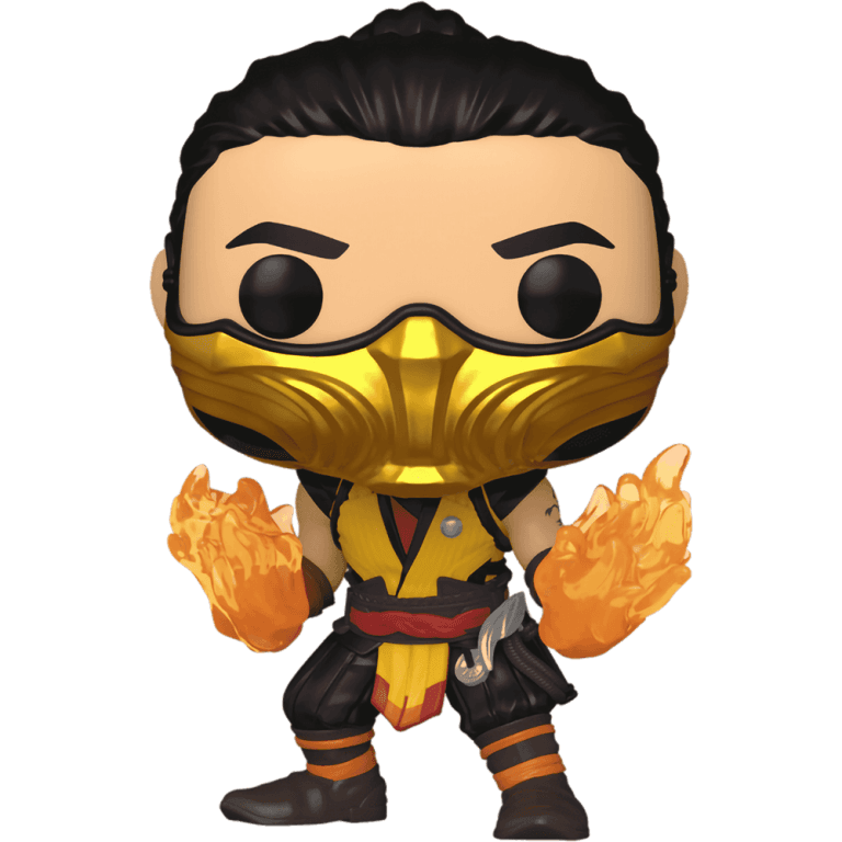 Фигурка Funko POP! Games: Mortal Kombat 1: Scorpion #1021