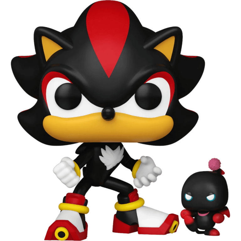 Фигурка Funko Pop! Games: Sonic The Hedgehog: Shadow with Dark Chao #1035