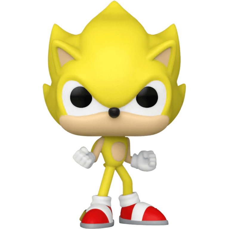 Фигурка Funko POP! Games: Sonic the Hedgehog: Super Sonic #923