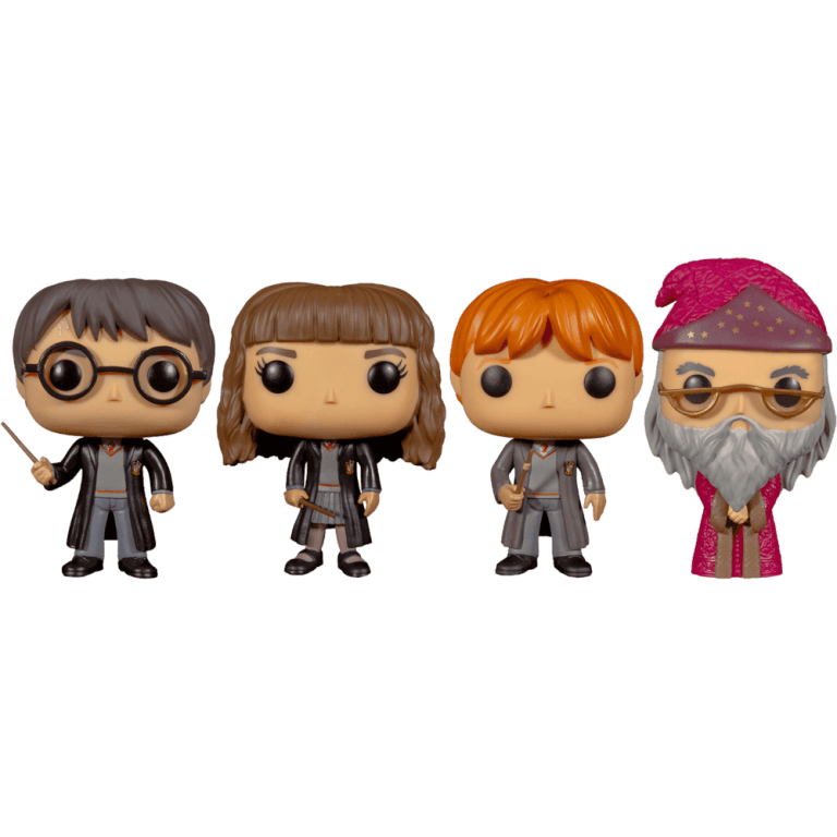 Фигурка Funko POP! Harry Potter: Harry/Hermione/Ron/Dumbledor (4 Pack)