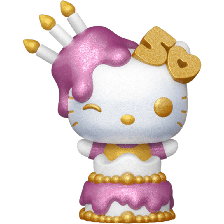 Фигурка Funko POP! Hello Kitty - 50th Anniversary: Hello Kitty (DLGT) #75