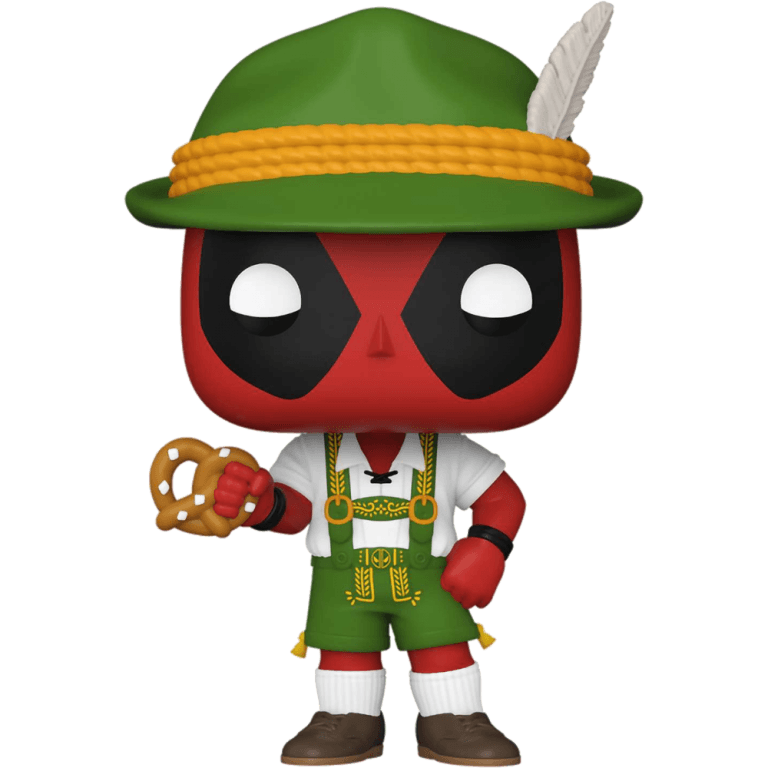 Фигурка Funko POP! Marvel: Deadpool: Lederhosen Deadpool #1341