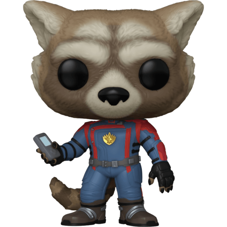 Фигурка Funko POP! Marvel: Guardians Of The Galaxy 3: Rocket #1202