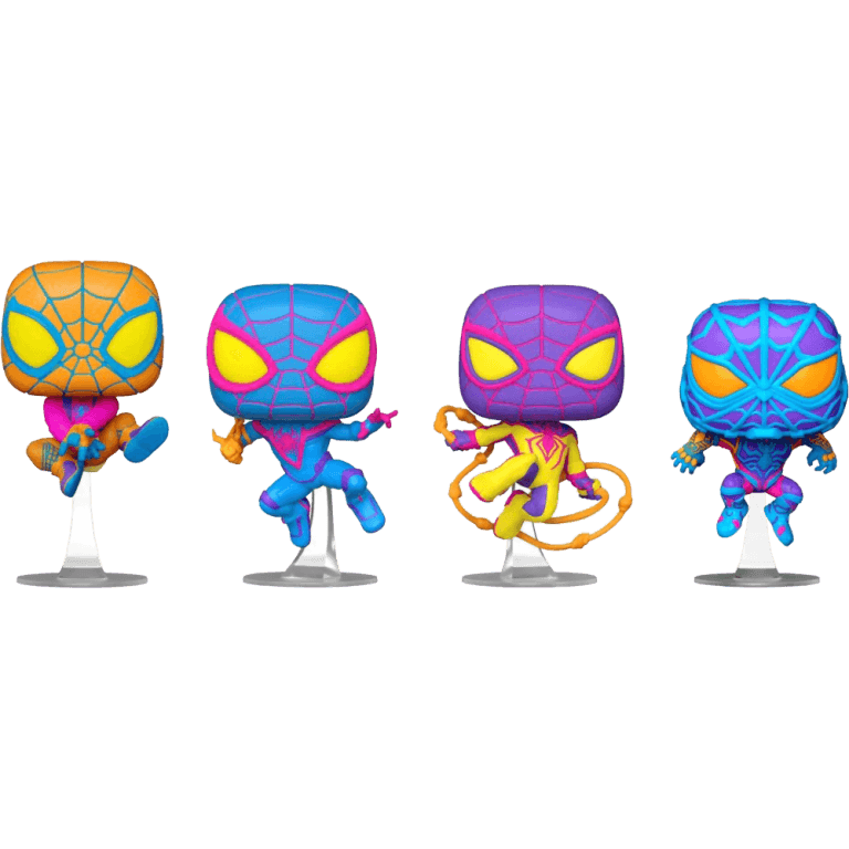 Фигурка Funko POP! Marvel: Spider-Man Miles Morales (4 Pack)