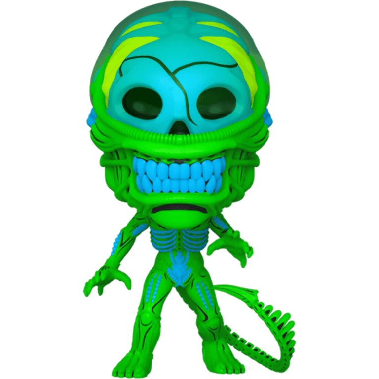 Фигурка Funko POP! Movies: Alien: Xenomorph (BLKLT) #731