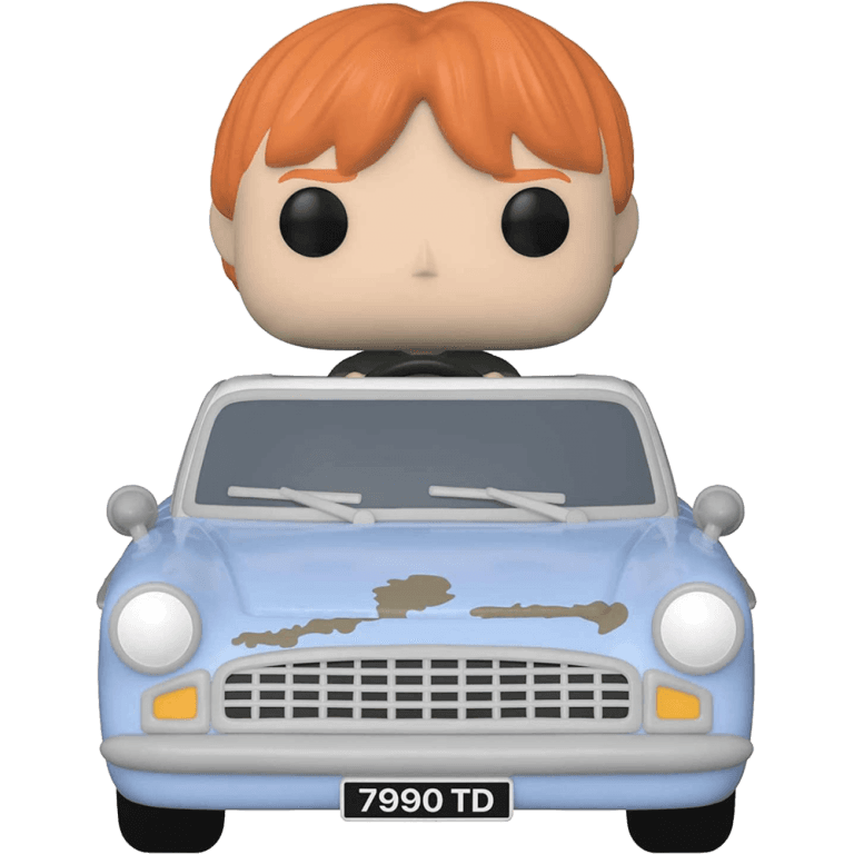 Фигурка Funko POP! Rides: Harry Potter: Ron Weasley In Flying Car #112