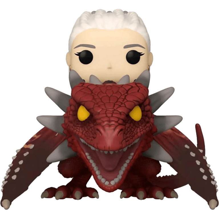 Фигурка Funko POP! Rides: House of the Dragon: Rhaenys Targaryen with Meleys #124