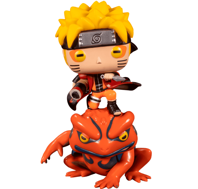 Фигурка Funko POP! Rides Naruto Shippuden Naruto on Gamakichi (Exc) 58152 #106