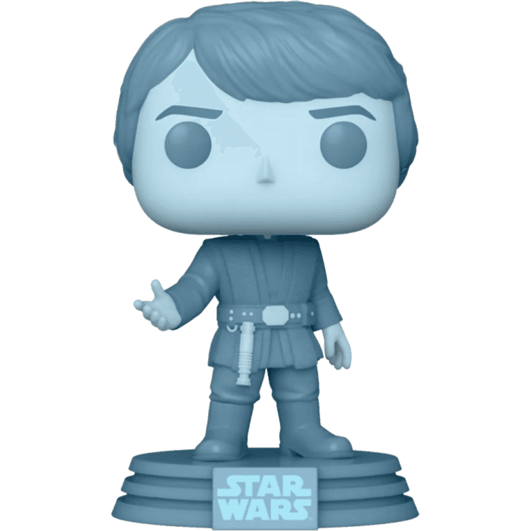 Фигурка Funko POP! Star Wars: Holographic Luke Skywalker (GW) #615