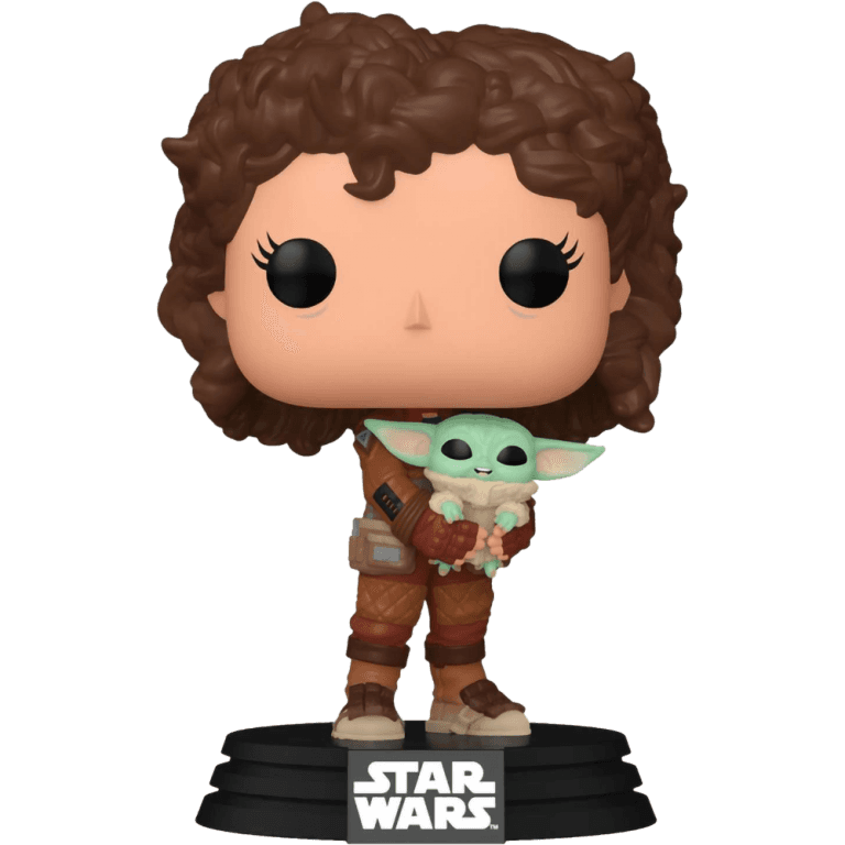 Фигурка Funko POP! Star Wars: Peli Motto with Grogu #665