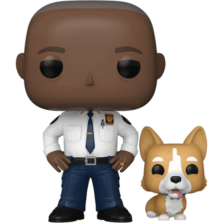 Фигурка Funko POP! Television: Brooklyn Nine-Nine: Captain Ray Holt with Cheddar #1626