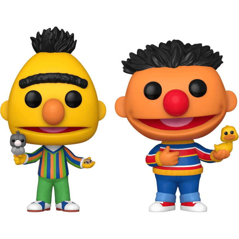 Фигурка Funko POP! Television: Sesame Street: Bert & Ernie (2 Pack)