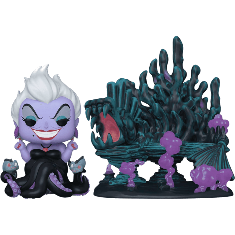 Фигурка Funko POP! Town: Disney Villains: Ursula & Ursula's Lair #43