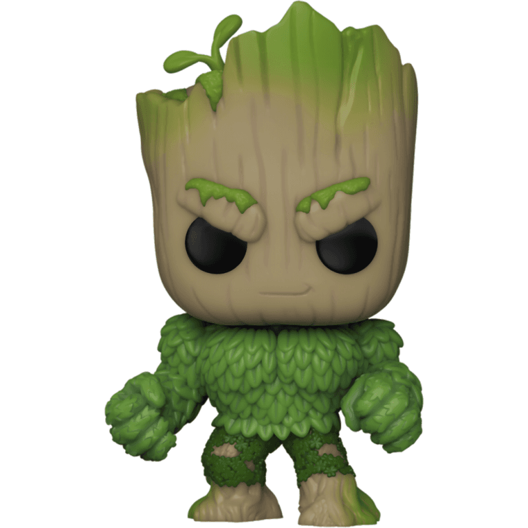 Фигурка Funko POP! We Are Groot: Groot as Hulk #1397