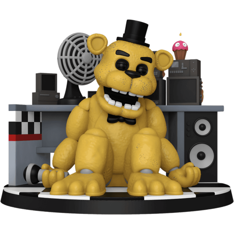 Фигурка Funko Statue FNAF Golden Freddy