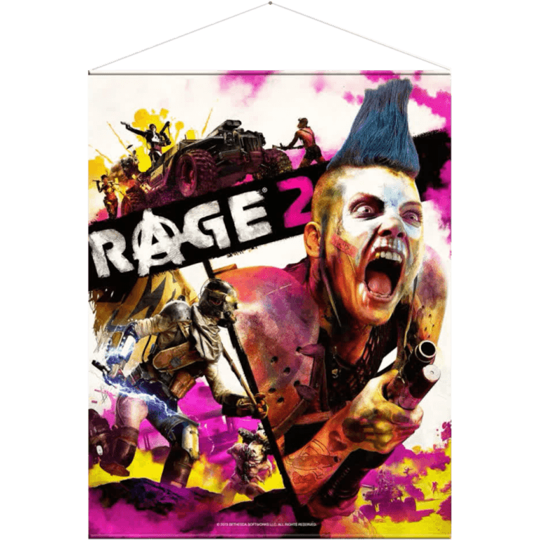 Тканевый постер Gaya Wall Scroll: Rage 2 - Key Art (100 x 77 см)