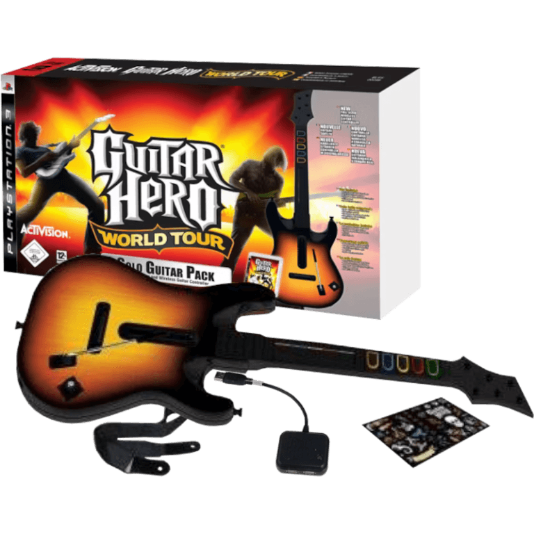 Беспроводная гитара Guitar Hero 3 (Б/У)