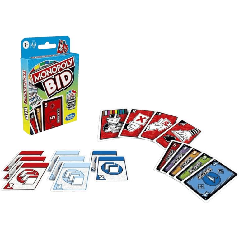 Карточная игра Hasbro Monopoly Bid