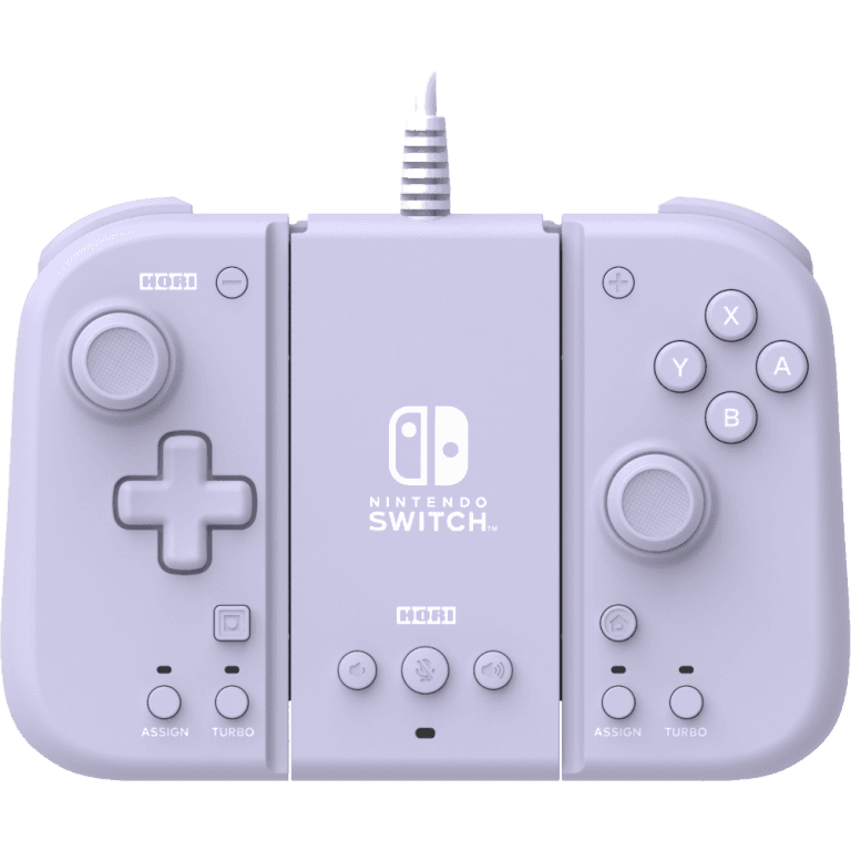 Hori Split Pad Compact Attachment Set - Lavender (NSW-428U)