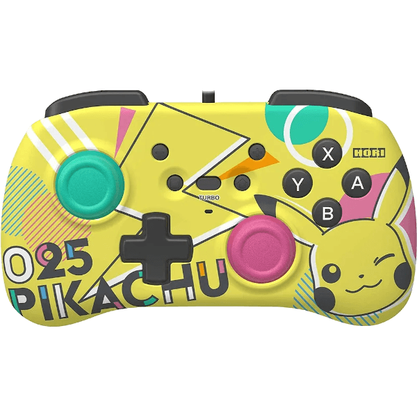 Проводной геймпад Horipad Mini, 025 Pikachu (NSW-278U)