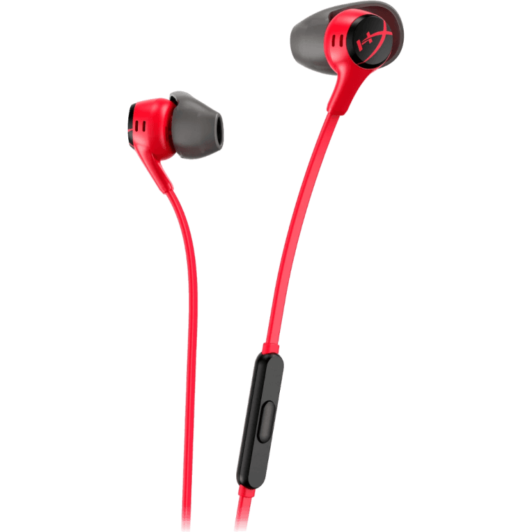 Проводная гарнитура HyperX Cloud Earbuds II, red-black