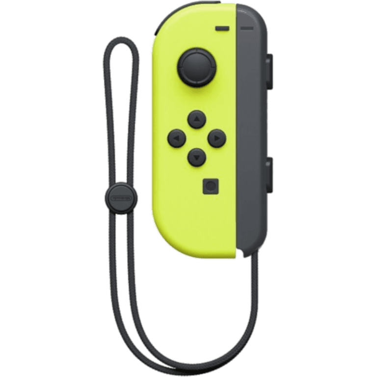 Контроллер Joy-Con левый (неоновый жёлтый) (Neon Yellow) (Б/У)