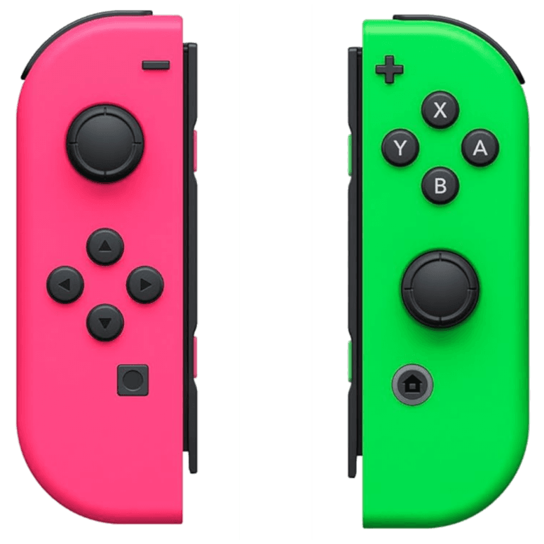 Joy-Con Pair (Neon Green/Neon Pink) (Б/У)