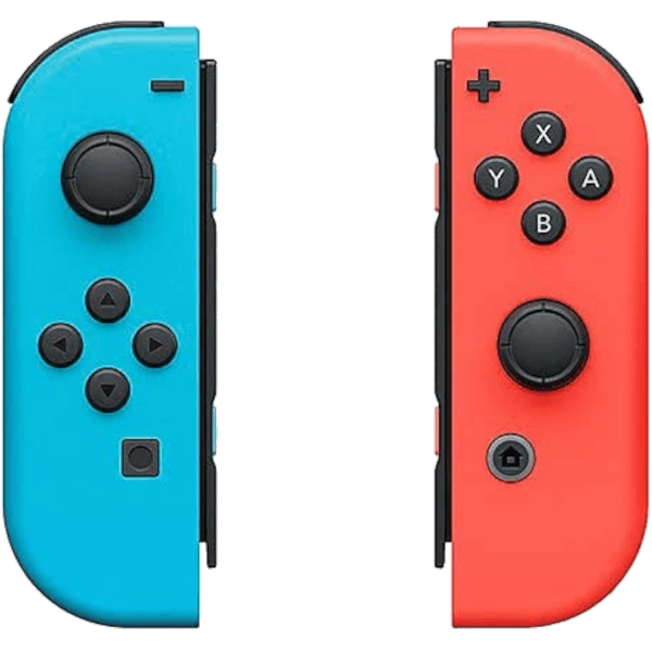 Joy-Con Pair (Neon Red/Neon Blue) (Б/У)