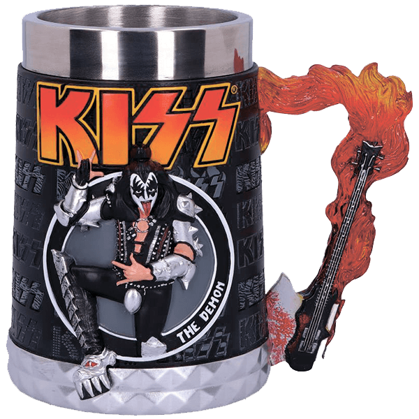 Кружка KISS Flame Range The Demon Tankard 600мл