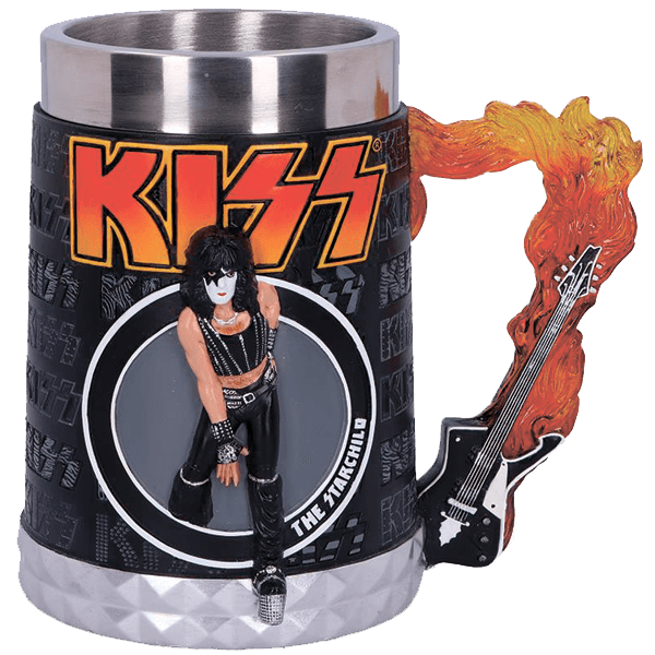 Кружка KISS Flame Range The Starchild Tankard 600мл