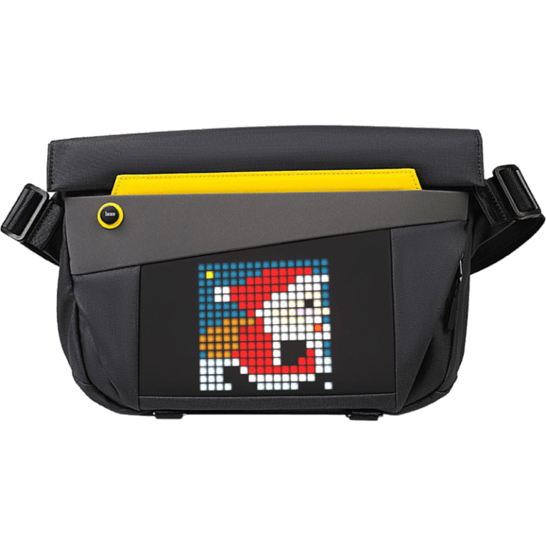 Сумка с пиксельным LED-экраном Divoom Pixoo Slingbag-V