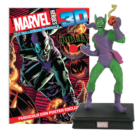 Фигурка Marvel 3D №7-Зеленый гоблин