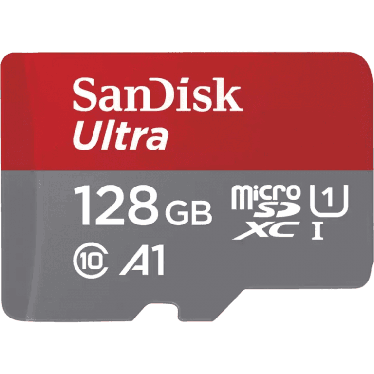 Карта памяти MicroSDXC 128GB SanDisk Class 10 Ultra Android UHS-I A1 (140 Mb/s) + SD адаптер