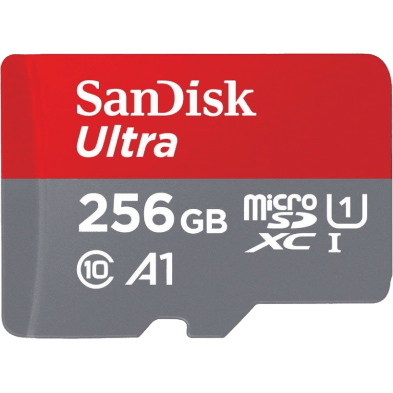 Карта памяти MicroSDXC 256GB SanDisk Class 10 Ultra Android UHS-I A1 (120 Mb/s)